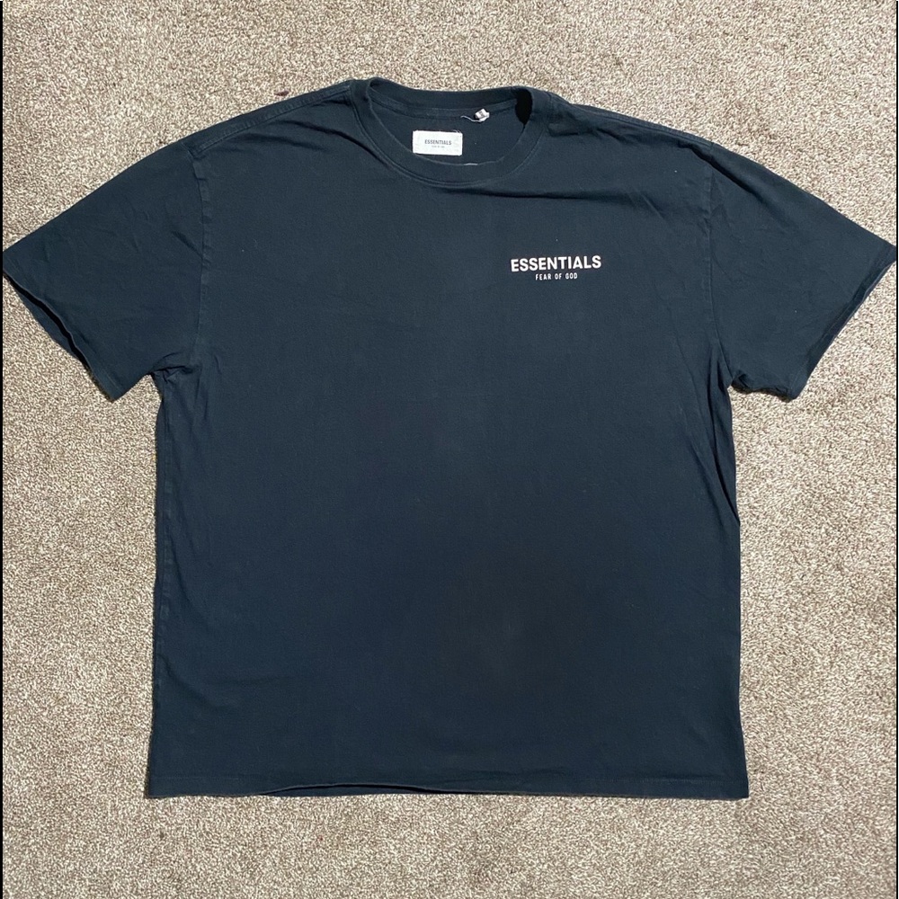 FOG Essentials T Shirt Size Large Color Black